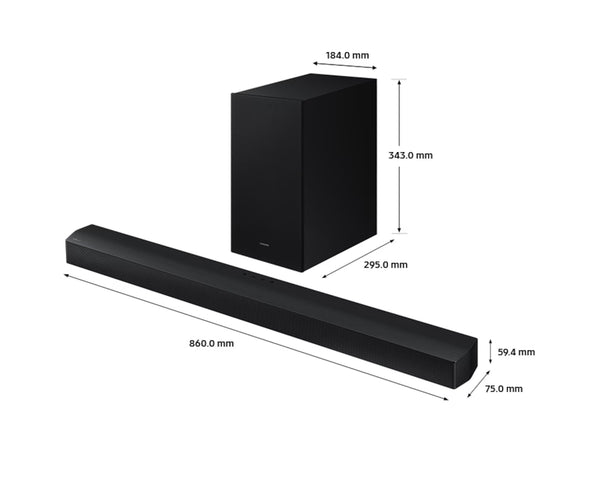 Samsung B-Series Soundbar with 3.1ch HW-B650D