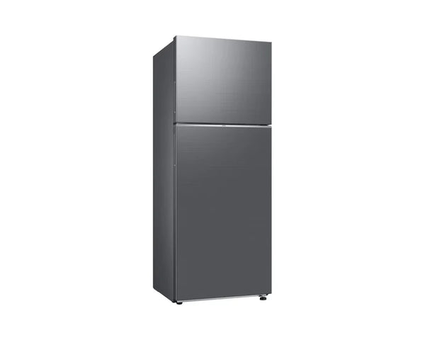Samsung 411 Liters Top Mount Refrigerator, Silver RT42CG6420S9