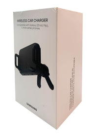 WIRELESS CAR CHARGER black ( Compatible with Galaxy Z ( Fold , Flip ) , S , Note Series Phones