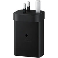 Samsung 65W 3-Port Super Fast Charging Wall Charger, GaN Adapter for Samsung Galaxy S25 Ultra/S25/S25+/S24 Ultra/S24/S24+/S23 Ultra/S23/S23+/S22/S22 Ultra/S22+/Z Fold 3/ laptops, EP-T6530NBEGAE